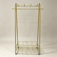 Porte-manteau en fer pour bébé avec design écologique, robuste et peu encombrant, idéal pour la chambre d'enfant, le salon, le bureau à domicile, l'hôtel