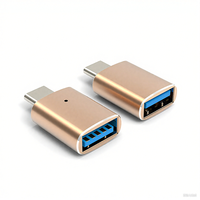 Nouvel adaptateur OTG USB Type C femelle vers USB 3.0 A mâle pour chargeur de téléphone, batterie externe et chargeur de voiture