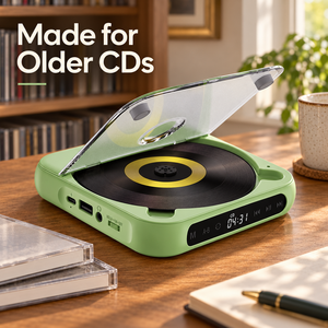 Lettore <span class=keywords><strong>CD</strong></span> Portatile con Altoparlanti, Lettore <span class=keywords><strong>CD</strong></span> per Auto con AUX, Lettore Disco Personale Ricaricabile Wireless, OEM ODM Ingrosso - Product Image 3