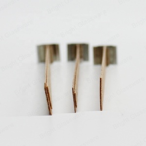 Prêt à expédier Faible MOQ Écologique Bougie à mèche en bois à double couche sans fumée à haute flamme avec base en métal - Product Image 5