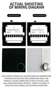 Thermostat intelligent Tuya TRV, compatible Wi-Fi, vanne de <span class=keywords><strong>radiateur</strong></span> <span class=keywords><strong>programmable</strong></span>, thermorégulateur de chauffage, télécommande Alexa Google, hôtel - Product Image 6