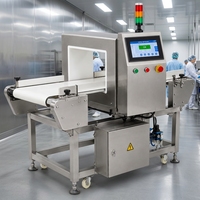 Système de détecteur de métaux pour aliments en acier inoxydable, étanche IP66, haute précision pour la ligne de production alimentaire