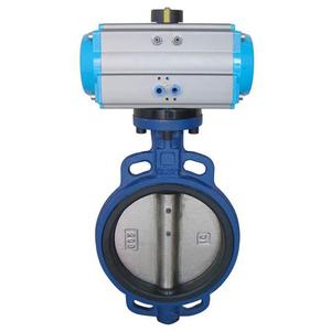 Válvula de mariposa neumática D671X para agua a temperatura normal de uso general - Product Image 2
