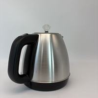Bouilloire électrique de haute puissance 1500W en acier inoxydable de qualité alimentaire, design esthétique, idéale pour le salon - Prix de gros