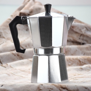 Moka Pot en aluminium italien Machine à café expresso Cafetière <span class=keywords><strong>pour</strong></span> cuisinière à gaz Classique Coffeeware Home Barista Accessoires - Product Image 6