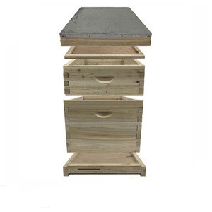 Equipo de Apicultura, Colmena de Madera Langstroth, Caja de Cría Profunda/Sin Montar, Nueva - Product Image 5