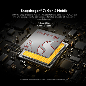 POCO Pad M1 Global version CPU Snapdragon® 7s Gen 4 Mobile Platform 12.1" 2.5K crystal-clear display screen Xiaomi HyperOS 2 - Product Image 5