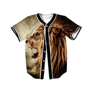 Wholesale autumn new ground animal プリントボタンカーディガン cheap baseball jerseys - Product Image 3