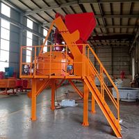 Mélangeur planétaire à béton préfabriqué haute efficacité 1000L PMC1000 37KW homologué CE pour usine de fabrication de blocs de béton