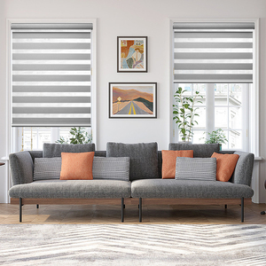 Chất lượng tốt nhất Wifi thông minh Alexa tuya điều khiển cơ giới dọc ngựa vằn con lăn Shades Rèm điện từ xa Hệ thống đồng bằng - Product Image 2