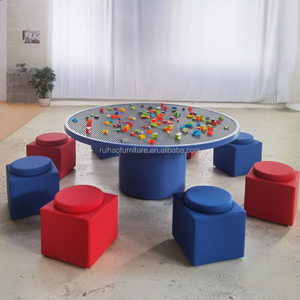 Hiện đại Montessori cảm giác bảng cho trẻ em gỗ hoạt động Hội Đồng Quản trị với lưu trữ lớn thùng cho các trường học và phòng khách - Product Image 5