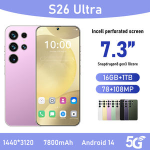 2025 <span class=keywords><strong>S26</strong></span>สมาร์ทโฟนอัลตร้า OCTA-core MTK แรม16GB + 1TB รอม48MP กล้องคู่7.3 "HD AMOLED LTE 8000mAh - Product Image 5