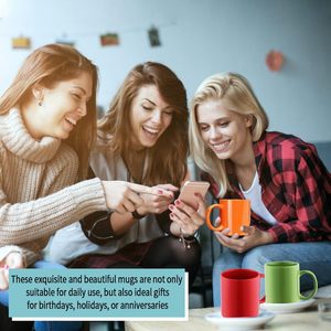 Nueva Taza de Cerámica, Regalo Corporativo Empresarial, Taza Personalizada con Diseño Publicitario, Taza de Café de Porcelana de Color con Logotipo Personalizado - Product Image 6