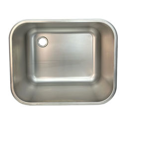 VICTORY KITCHEN Évier de cuisine carré en acier inoxydable fait à la main en acier inoxydable bassin en acier inoxydable pour fournitures d'hôtel et de restaurant - Product Image 3