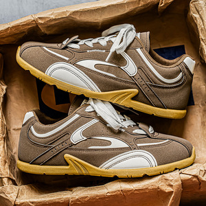 Nouvelles Chaussures de Course Plates Rétro 2026 – Tendance Sportive Décontractée en Toile pour Hommes – Chaussures de Marche Décontractées à Plateforme - Product Image 4