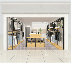 Design Personalizzato per Negozi: Scaffali e Espositori per Abbigliamento Maschile in Centri Commerciali e Catene di Negozi - Product Image 3