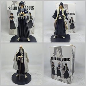 Figura de Anime de <span class=keywords><strong>Bleach</strong></span>, Kuchiki <span class=keywords><strong>Rukia</strong></span>, Kuchiki Byakuya, Yamamoto Genryuusai, Shigekuni, Adorno Decorativo, Juguete de Escritorio, Regalo - Product Image 2