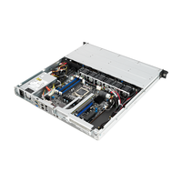 Serveur RS300-E11-PS4 1U avec quatre emplacements DIMM, deux NVMe, un M.2 et deux emplacements PCIe 4.0, double LAN