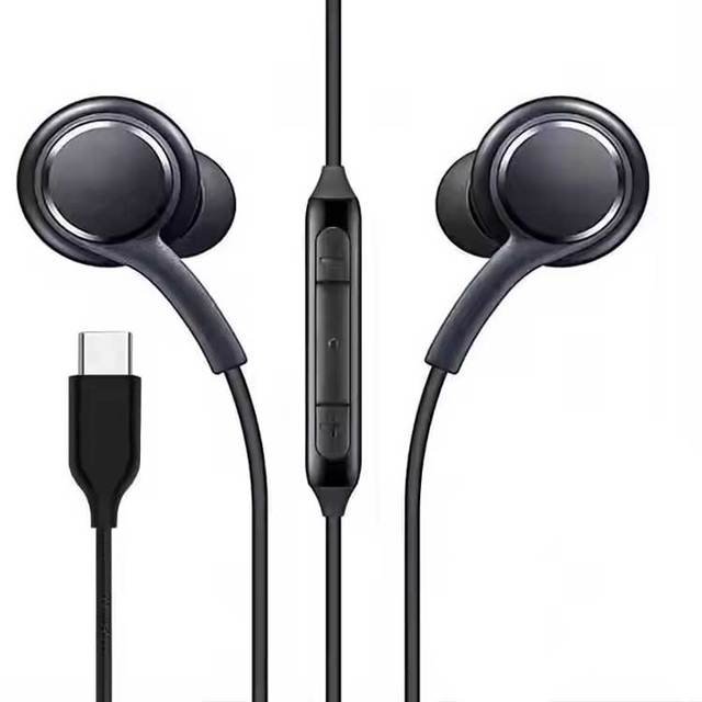 Hot Seller Type-C Wired Gaming In-Ear Headphones for S8 S9 S10 S20 S21 S22 Note 10
