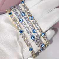 Turkish Blue EvilEye Necklace for Men and Women