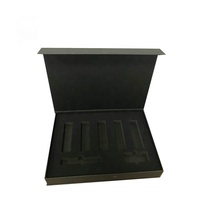 Boîtes rigides magnétiques de luxe personnalisées en carton recyclable pour emballages cadeaux pour le maquillage