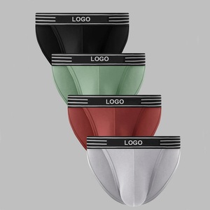 Jockstrap Thiết kế dây thắt lưng Mens bikini đồ lót Breathable dệt kim gấu Đồ lót sexy thongs jockstrap cho nam giới - Product Image 4