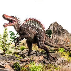 Modèle de dinosaure carnivore de grande taille, modèle de spinosaure et de tyrannosaure en plastique, jouet pour enfants de 4 à 6 ans - Product Image 4