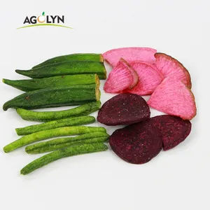 AGOLYN Vacuum Fried Mixed Dried Vegetable Chips