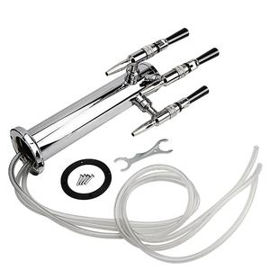 Tours à bière pression Triple robinet à <span class=keywords><strong>caf</strong></span>é Bonne qualité Colonne <span class=keywords><strong>de</strong></span> bière pression polie miroir Bar en acier inoxydable Accessoires pour bière - Product Image 6