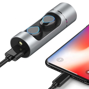 TWS Stereo Không Dây Earbuds Không-Tiếng Ồn Hủy Bỏ Tai Nghe <span class=keywords><strong>LED</strong></span> Chỉ Số Pin Di Động Ngoài Trời Làm Việc Chơi Game Với Ngân Hàng Điện - Product Image 2