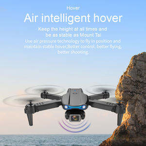 Drone E99 pliable à longue portée avec caméra double 4K, évitement d'obstacles, lumière LED, flux optique, pour débutants, vente en gros - Product Image 3