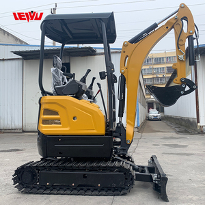 Leiyu mô hình 17n nóng bán Trái Đất di chuyển máy móc tùy chỉnh Euro 5 động cơ 20kW Máy xúc mini - Product Image 6