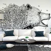 Decoración de edificios Uso publicitario Impresora Wallpen Máquina de pintura de pared