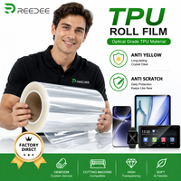 Film hydrogel TPU de haute qualité, rouleau de protection d'écran pour smartphone, protection anti-rayures pour iPhone, anti-jaunissement, résistant aux chocs, ultra-fin, HD transparent