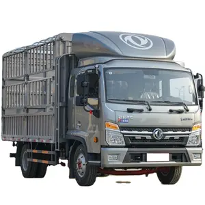 Camión Dongfeng Dorica D6 energía 190hp fila única 5t valla tipo camión ligero