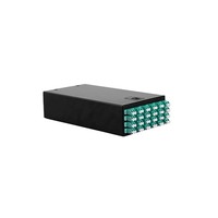 Penjualan Langsung Pabrik Huiwei 24 Port 48 Core LC Multimode OM3 Kotak Terminal Panel Patch Fiber Optik Desktop