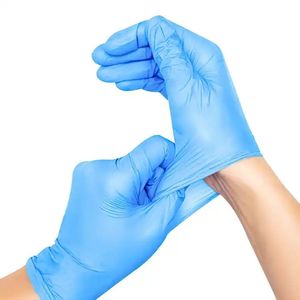 Wholesale Manufacturer Comfort Grip Nitrile Gloves Powder-Free Disposable Touch Screen Gloves All Seasons-Summer Winter Spring - Product Image 1