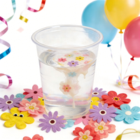 Papier d'emballage soluble dans l'eau imprimé sur mesure, papier soluble jetable pour les cadeaux d'enfants, les emballages de jouets et les bijoux