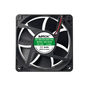 120*120*38mm DC 12038 brushless 12 volt dc axial cooling fan