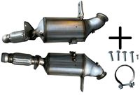 Filtro de Partículas Diesel Antian (Aço Inoxidável) Frontal para Smart Fortwo 2007-2021 Euro VI Retrofit/Upgrade