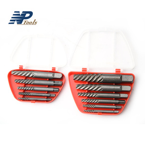 Naipu 6pcs xoắn ốc Flute vít extractor Remover Set chromolybdenum thép cho bị hư hỏng bu lông vít Stud và vít bị hỏng - Product Image 3