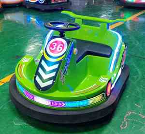 รถบั๊มพ์คาร์รุ่น Kart Drift King โครงสร้างไฟเบอร์กลาส พร้อมเอฟเฟกต์ฟองสบู่ ไฟสีสันสดใส ควบคุมได้ไว ตอบสนองรวดเร็ว - Product Image 4