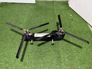 Tùy Chỉnh 450 Chinook Điều Khiển Từ Xa Drone Tandem Twin Rotor Máy Bay Trực Thăng Điều Khiển Từ Xa Máy Bay Trực Thăng Cơ Khí Máy Bay Trực Thăng - Product Image 4