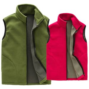 Gilet in pile polare legato da uomo all'ingrosso, gilet gilet in micro pile per uomo - Product Image 3