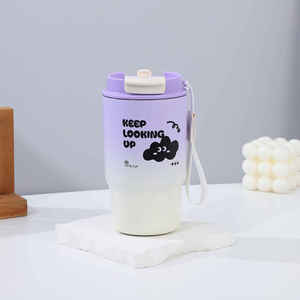 Gradient 316 Stainless Steel Vacuum Insulated <b>Thermos</b> Cup with 6-12 Hours Thermal Insulation Leak-Proof & Eco-Friendly Design - Product Image 6