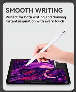 2260 Universal Magnetic Stylus <b>Pen</b> For <b>Tablet</b> iPad Phone Active Smart Pencil with 4 LED Power Display For iOS Android Windows - Product Image 6