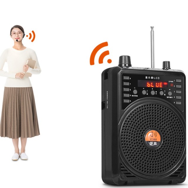 Lasting Battery Wireless Tour Guide System for Presentations,Sports Activities, Teachers Training Voice Amplifier for 50M