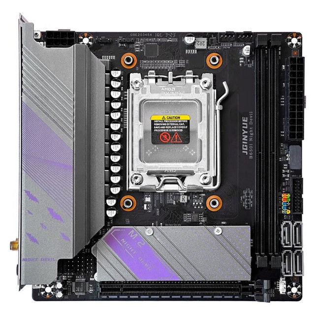 Original New amd B650I DDR5 AM5 Ryzen R3 R5 7000 IATX for MINI Pc Computer Office and Household Use Gaming Motherboard