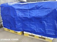 YRH usine bleu imperméable à l'eau robuste couvrant PVC PE bâches feuille ignifuge bâche couverture rouleau pour cérémonie camion tente