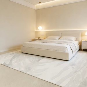 Tapis tissé Wilton sur mesure, grand tapis carré moderne en PP tufté pour salon et chambre à coucher - Product Image 1